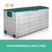 Gardeon 290l Outdoor Storage Box - Green