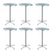 Gardeon 6pcs Outdoor Bar Table Furniture Adjustable
