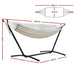 Gardeon Camping Hammock with Stand Cotton Rope Lounge