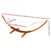 Gardeon Double Hammock With Wooden Stand