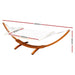Gardeon Double Hammock with Wooden Stand