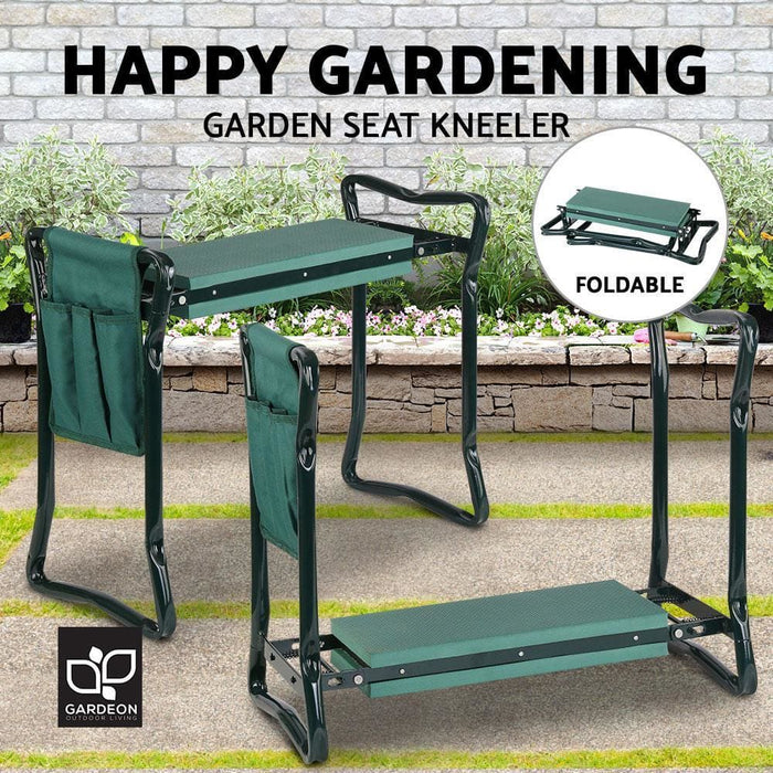 Gardeon Garden Kneeler Seat Outdoor Bench Knee Pad Foldable