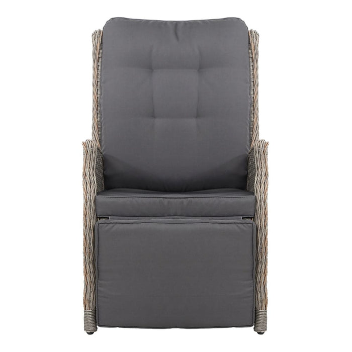 Gardeon Sun Lounge Setting Recliner Chair Outdoor Furniture