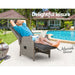 Gardeon Sun Lounge Setting Recliner Chair Outdoor Furniture