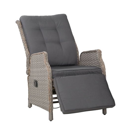 Gardeon Sun Lounge Setting Recliner Chair Outdoor Furniture