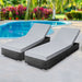 Gardeon Sun Lounge Wicker Lounger Outdoor Furniture Rattan