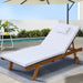 Gardeon Sun Lounge Wicker Lounger Day Bed Wheel Patio