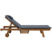 Gardeon Sun Lounge Wicker Lounger Day Bed Wheel Patio