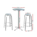 Gardeon Outdoor Bistro Set Bar Table Stools Adjustable