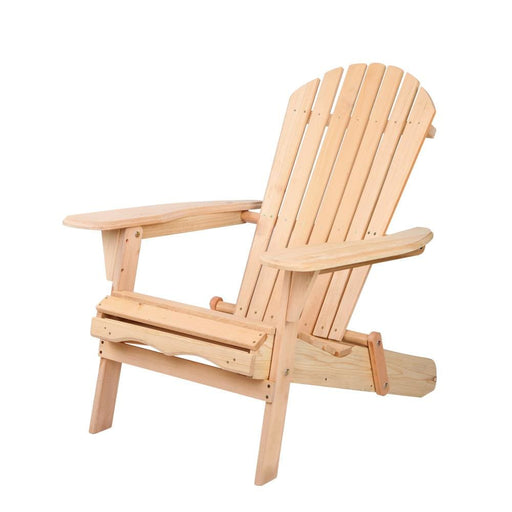 Gardeon Outdoor Chairs Furniture Beach Chair Lounge Wooden