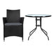 Gardeon Outdoor Furniture Dining Chair Table Bistro Set