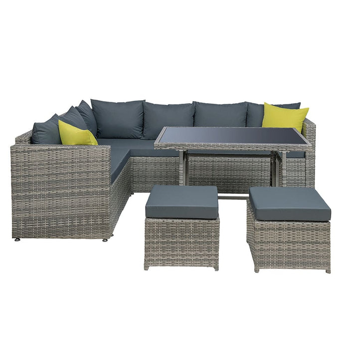 Gardeon Outdoor Furniture Patio Set Dining Sofa Table Chair