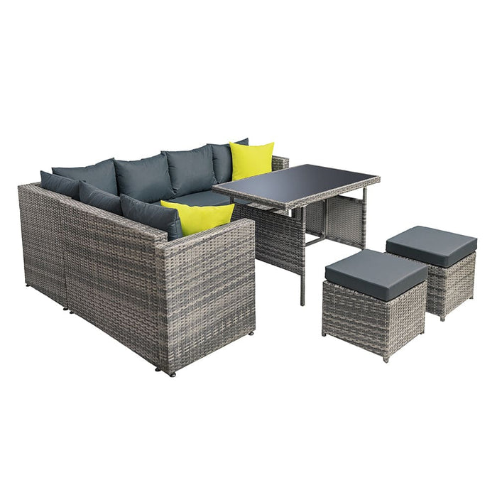 Gardeon Outdoor Furniture Patio Set Dining Sofa Table Chair