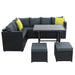 Gardeon Outdoor Furniture Patio Set Dining Sofa Table Chair