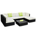 Gardeon 7pc Outdoor Furniture Sofa Set Wicker Garden Patio