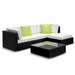 Gardeon 5pc Outdoor Furniture Sofa Set Wicker Garden Patio