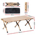Gardeon Outdoor Furniture Wooden Egg Roll Picnic Table