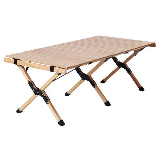 Gardeon Outdoor Furniture Wooden Egg Roll Picnic Table