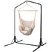 Gardeon Outdoor Hammock Chair With Stand Hanging Pillow