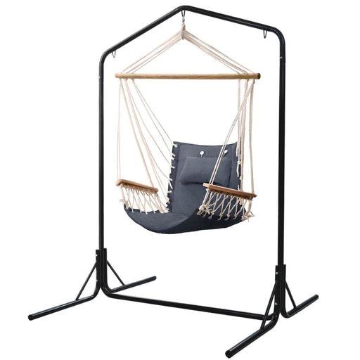 Gardeon Outdoor Hammock Chair With Stand Swing Hanging