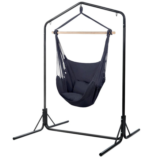 Gardeon Outdoor Hammock Chair With Stand Swing Hanging