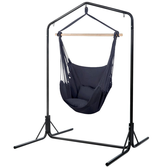 Gardeon Outdoor Hammock Chair With Stand Swing Hanging