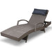 Gardeon Outdoor Sun Lounge Furniture Day Bed Wicker Pillow