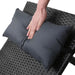 Gardeon Outdoor Sun Lounge Furniture Day Bed Wicker Pillow