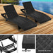 Gardeon Outdoor Sun Lounge Setting Wicker Lounger Day Bed