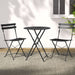 Gardeon Outdoor Setting Table and Chairs Folding Patio