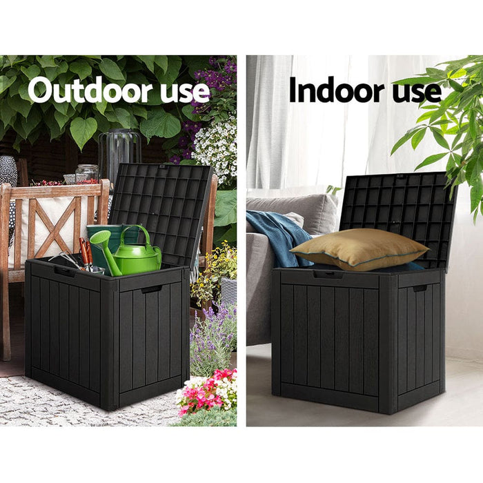 Gardeon Outdoor Storage Box 118l Container Lockable Indoor