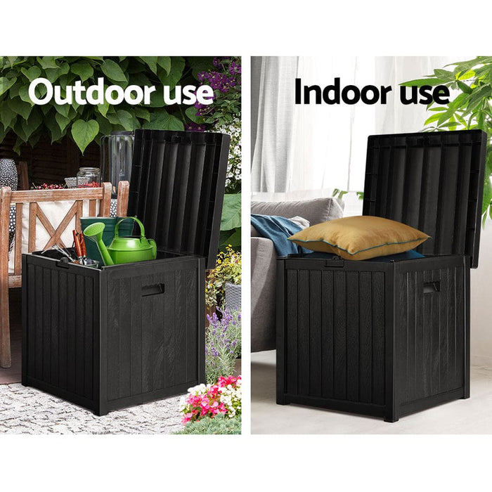 Gardeon Outdoor Storage Box 195l Bench Seat Garden Deck Toy