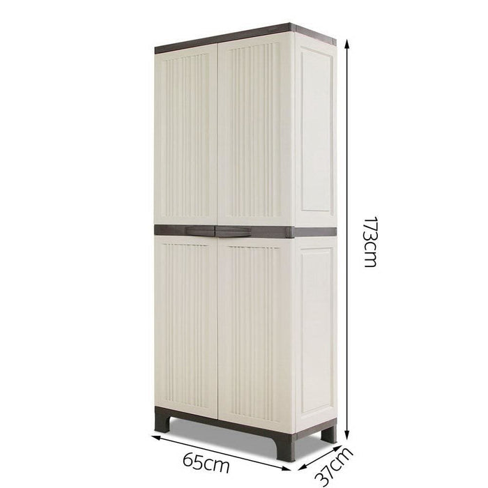 Gardeon Outdoor Storage Cabinet Lockable Cupboard Garage