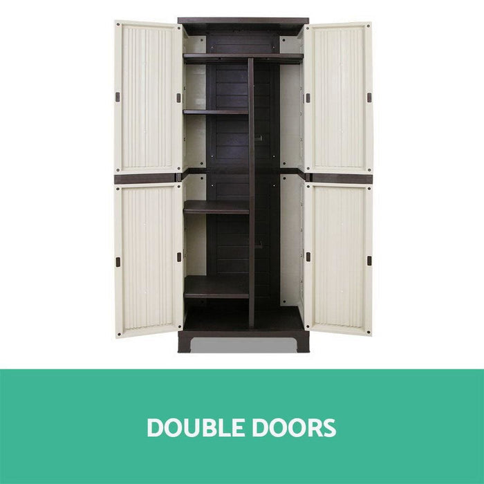 Gardeon Outdoor Storage Cabinet Lockable Cupboard Garage