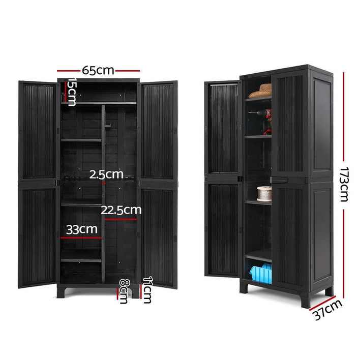 Gardeon Outdoor Storage Cabinet Lockable Tall Garden Sheds