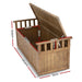 Gardeon Outdoor Storage Box Wooden Garden Bench 128.5cm