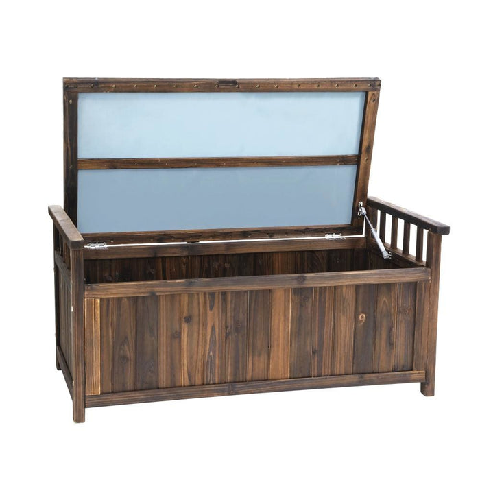 Gardeon Outdoor Storage Box Wooden Garden Bench Chest Toy
