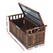 Gardeon Outdoor Storage Box Wooden Garden Bench Chest Toy