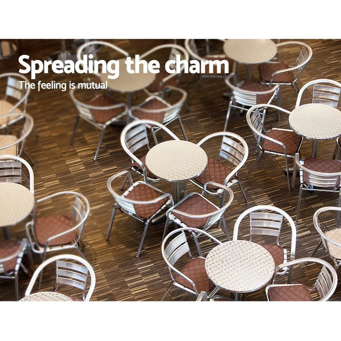 Gardeon Outdoor Bar Table Indoor Furniture Adjustable