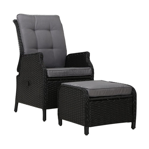 Gardeon Recliner Chair Sun Lounge Setting Outdoor Furniture
