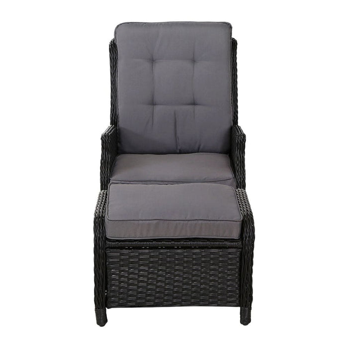 Gardeon Recliner Chair Sun Lounge Setting Outdoor Furniture