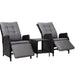Gardeon Recliner Chairs Sun Lounge Setting Outdoor