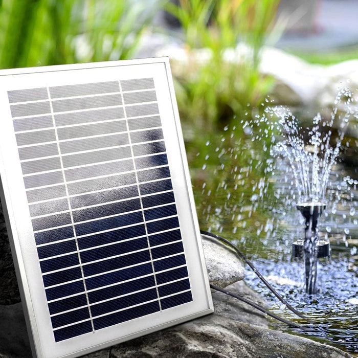 Gardeon Solar Pond Pump with Battery Kit Powered Garden