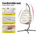 Gardeon Egg Swing Chair Hammock with Stand Outdoor
