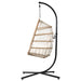 Gardeon Egg Swing Chair Hammock with Stand Outdoor