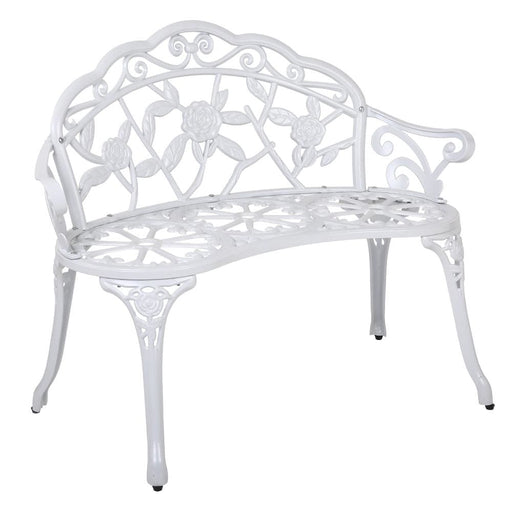 Gardeon Victorian Garden Bench – White _ Special