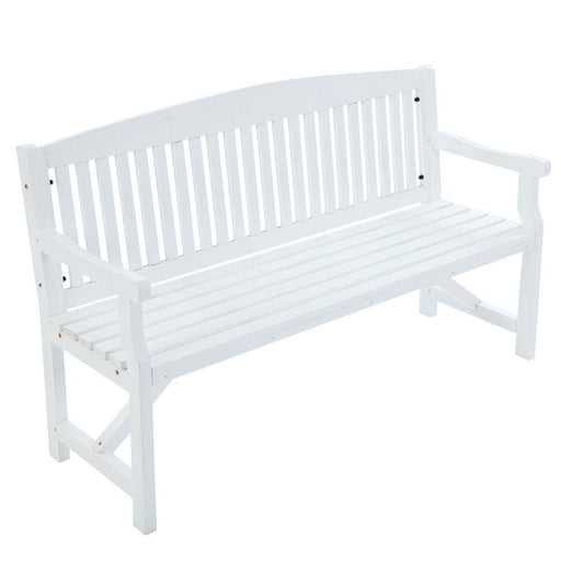 Gardeon Wooden Garden Bench Chair Natural Outdoor Furniture