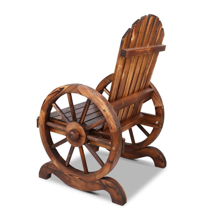 Gardeon Wooden Wagon Chair Outdoor