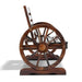 Gardeon Wooden Wagon Wheel Bench - Brown
