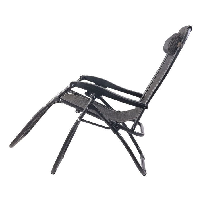 Gardeon Zero Gravity Chair 2pc Reclining Outdoor Sun Lounge